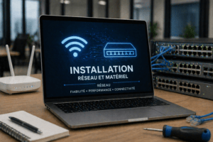 Installation réseau entreprise Vernon