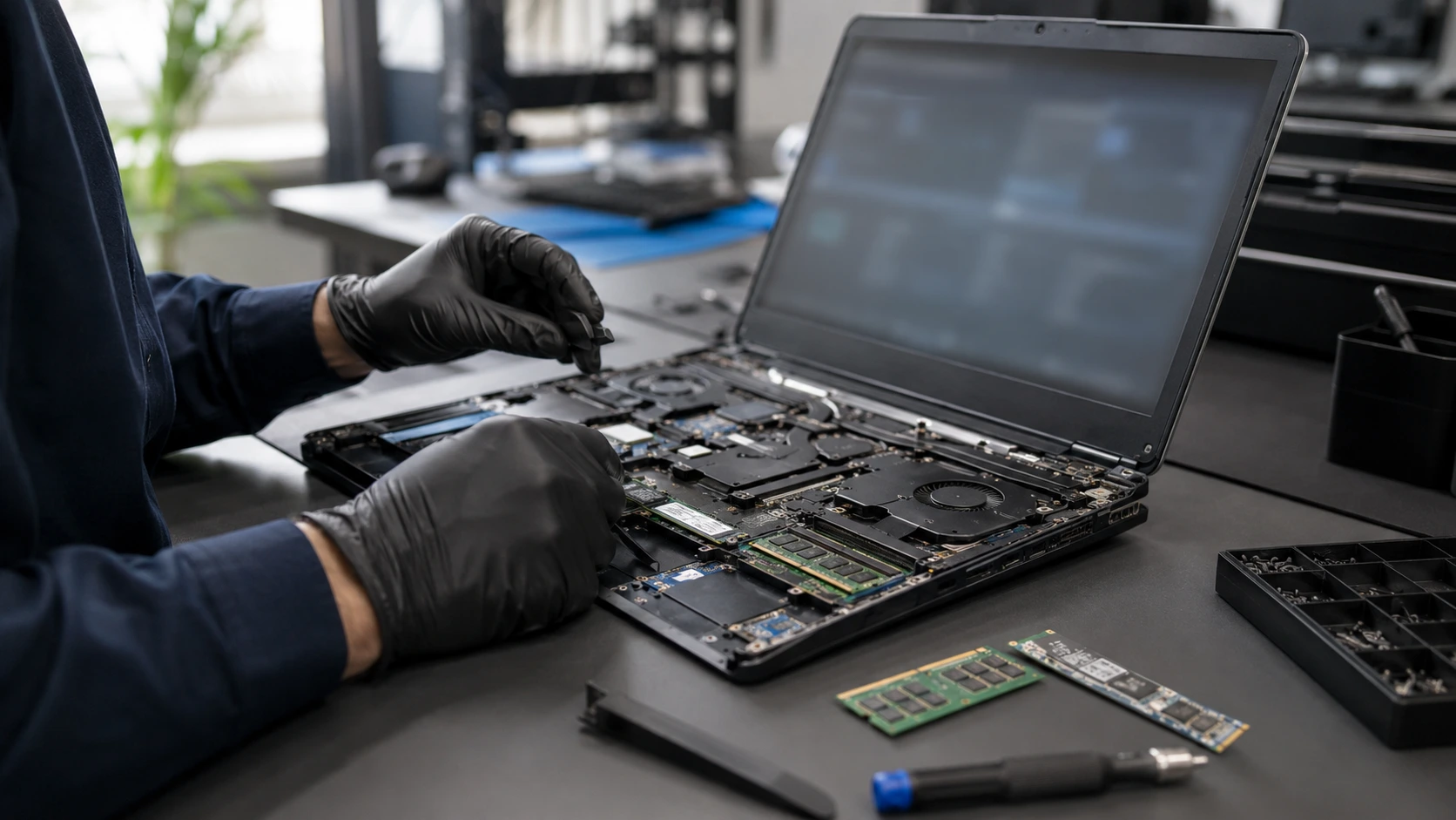 Diagnostic matériel d’un ordinateur portable dans l’Eure