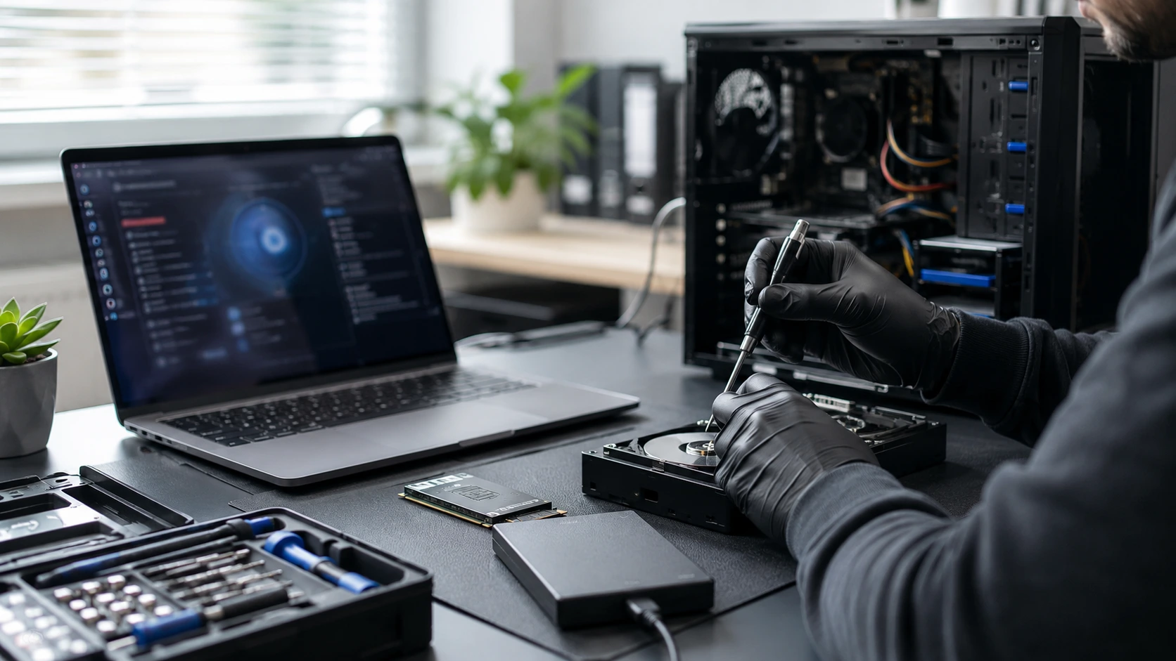 Sécurité informatique suppression de virus et sauvegarde de données dans l’Eure